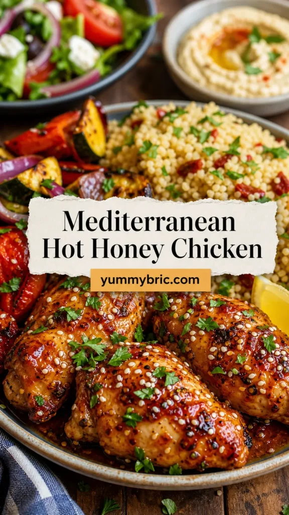 Mediterranean Hot Honey Chicken Dinner