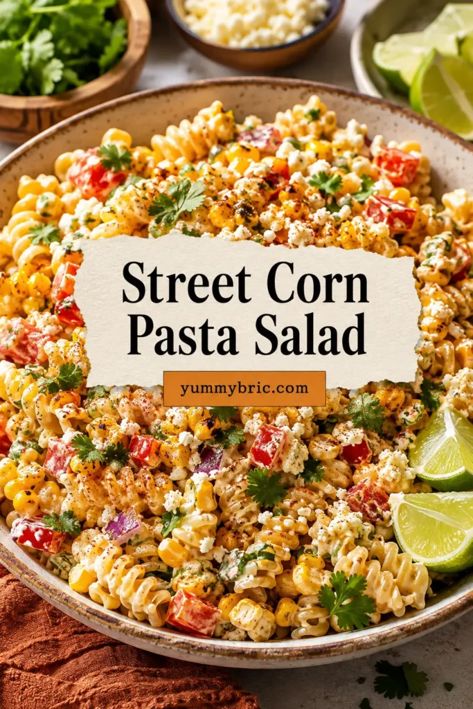 Street Corn Pasta Salad Recipe: Mexican-inspired Printable (PDF) - Etsy