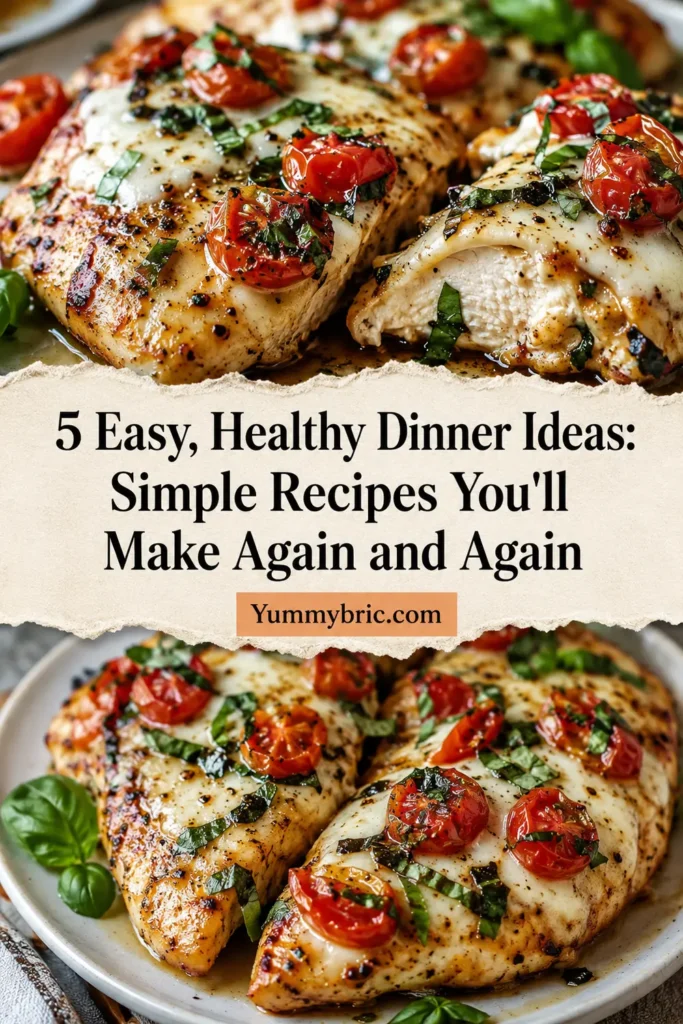5 Easy, Healthy Dinner Ideas: Simple Recipes You'll Make Again and Again