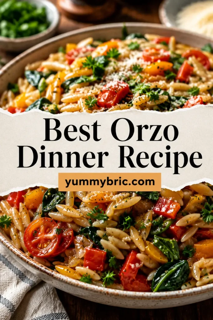 Best Orzo Dinner Recipe