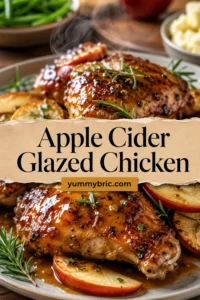 Apple Cider Glazed Chicken