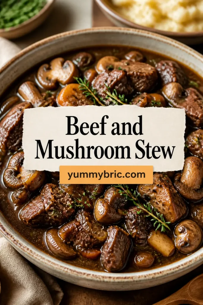 Beef and Mushroom Stew