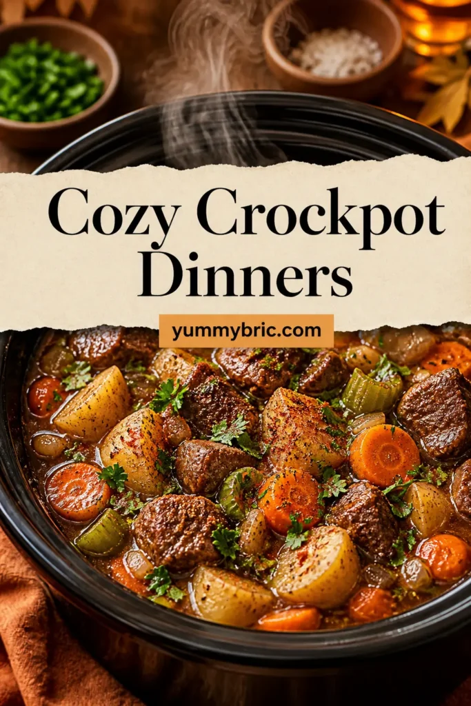 27 Cozy Fall Crockpot Dinners for Effortless Autumn Meals