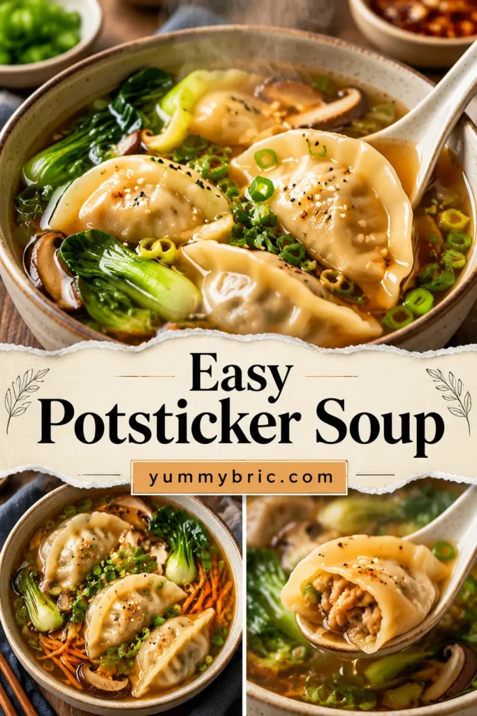 Easy Potsticker Soup Recipe