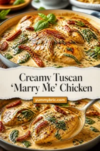 Creamy Tuscan 'Marry Me' Chicken