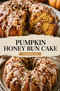 PUMPKIN HONEY BUN CAKE