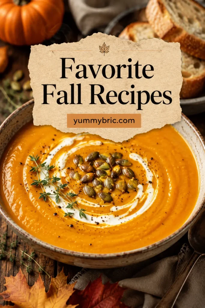 Favorite Fall Recipes