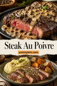 Classic Steak Au Poivre