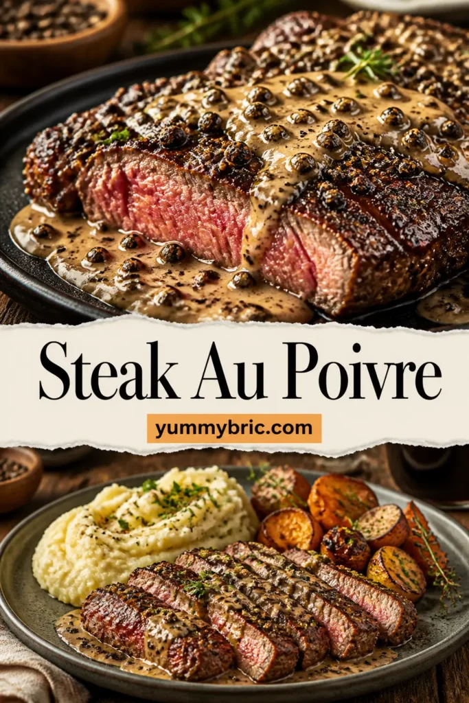 Classic Steak Au Poivre