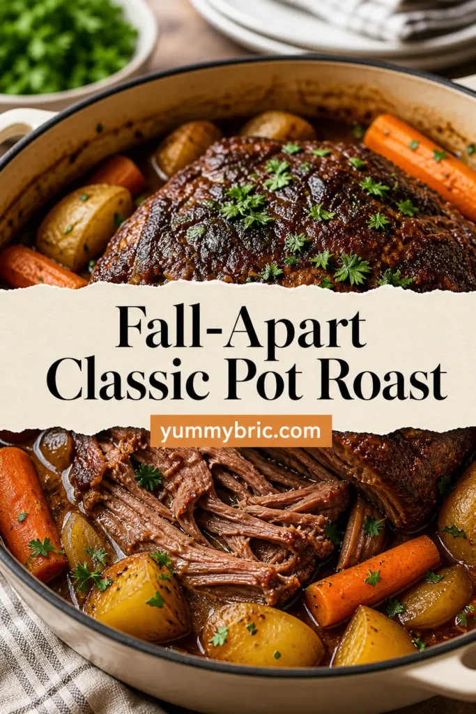 Fall-Apart Classic Pot Roast (Dutch Oven)