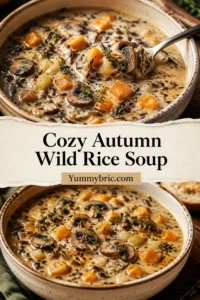Cozy Autumn Wild Rice Soup