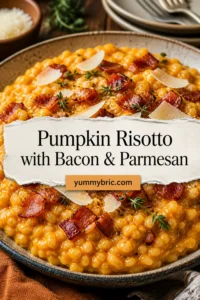 Pumpkin Risotto with Bacon & Parmesan - The Original Dish