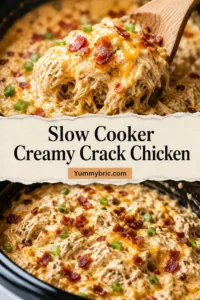 Slow Cooker Creamy Crack Chicken
