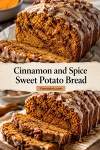 Cinnamon and Spice Sweet Potato Bread