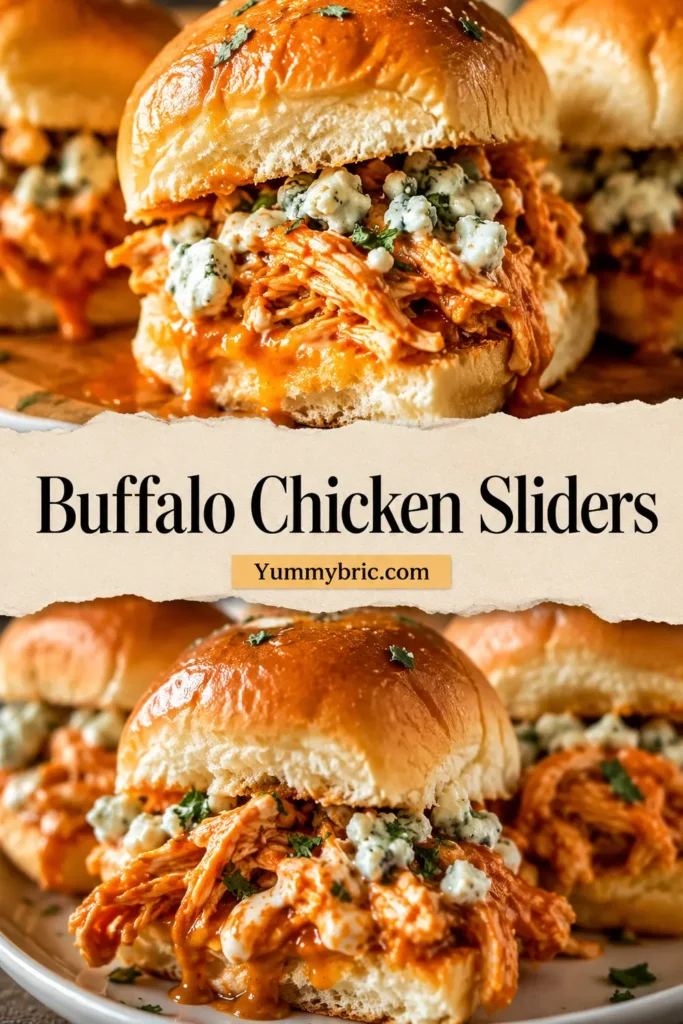 Buffalo Chicken Sliders