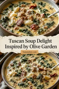 Tuscan Soup Delight Inspired by Olive Garden