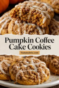 Pumpkin Coffee Cake Cookies