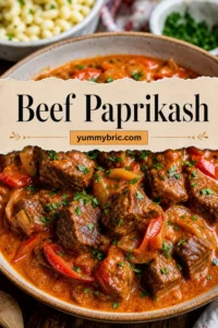 Beef Paprikash - The Jam Jar Kitchen