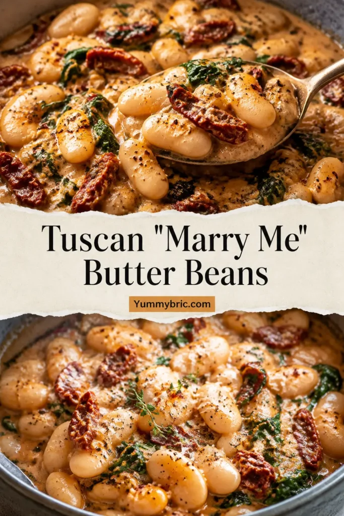 Tuscan "Marry Me" Butter Beans