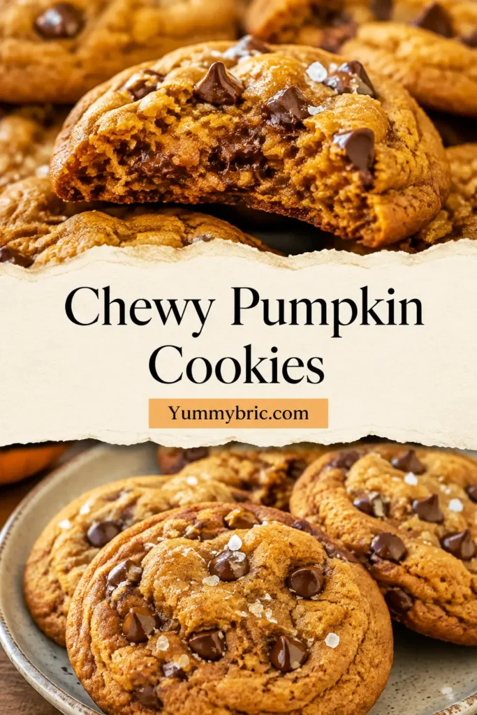 Chewy Pumpkin Cookies