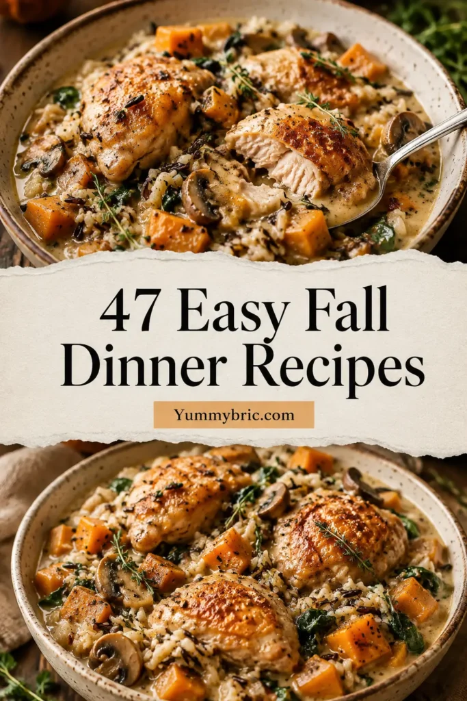 47 Easy Fall Dinner Recipes