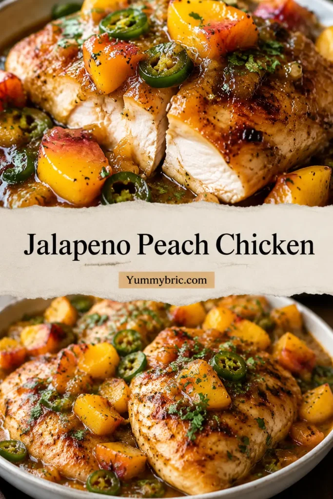 Jalapeno Peach Chicken