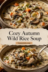 Cozy Autumn Wild Rice Soup
