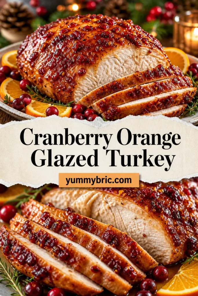Perfect Cranberry Orange Glazed Turkey Breast for the Holidays