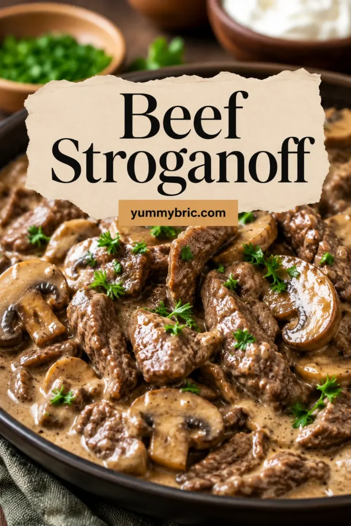 Beef Stroganoff (Easy One-Pot Recipe)