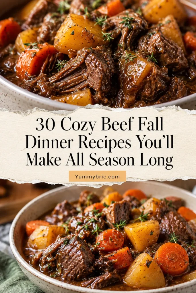 30 Cozy Beef Fall Dinner Recipes You’ll Make All Season Long