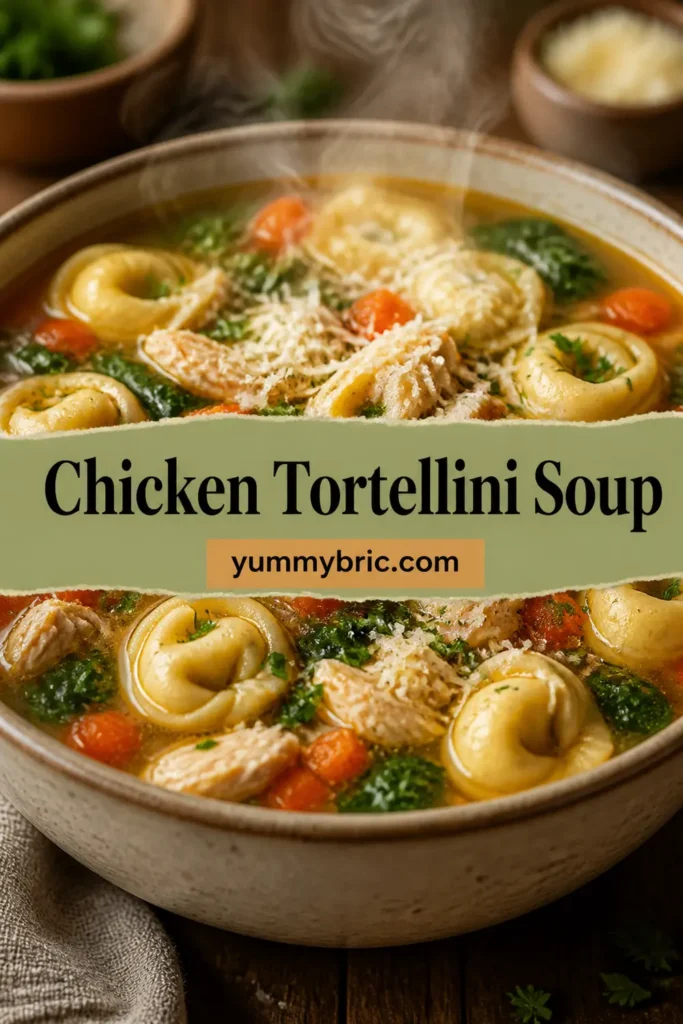 Chicken Tortellini Soup
