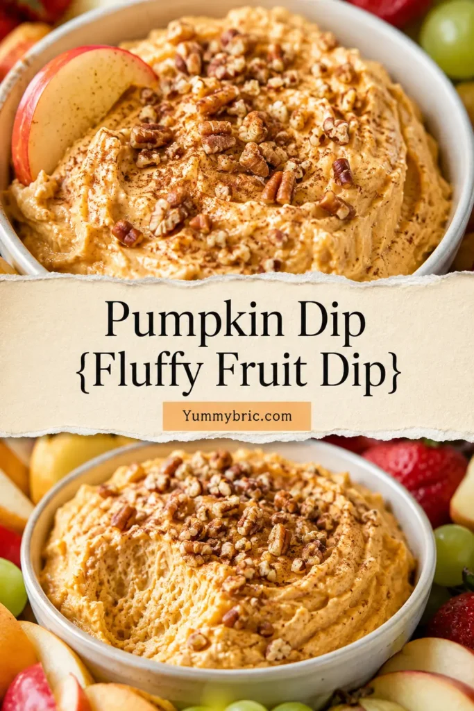 Pumpkin Dip {Fluffy Fruit Dip}