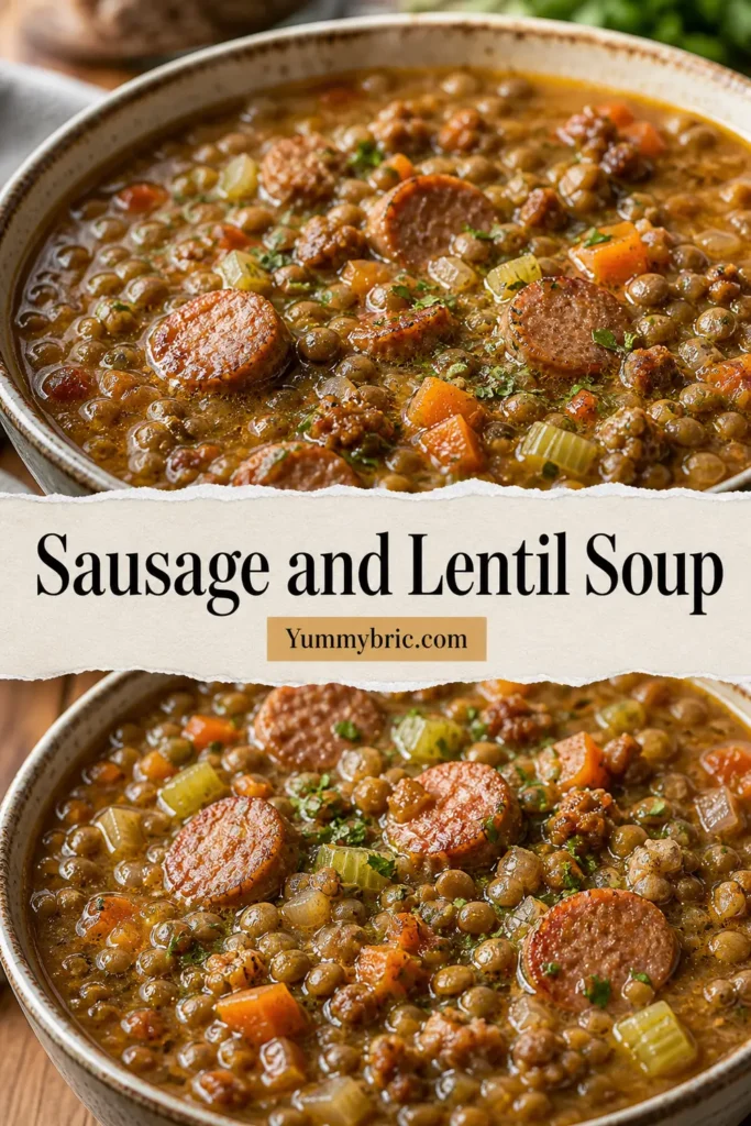 Sausage and Lentil Soup