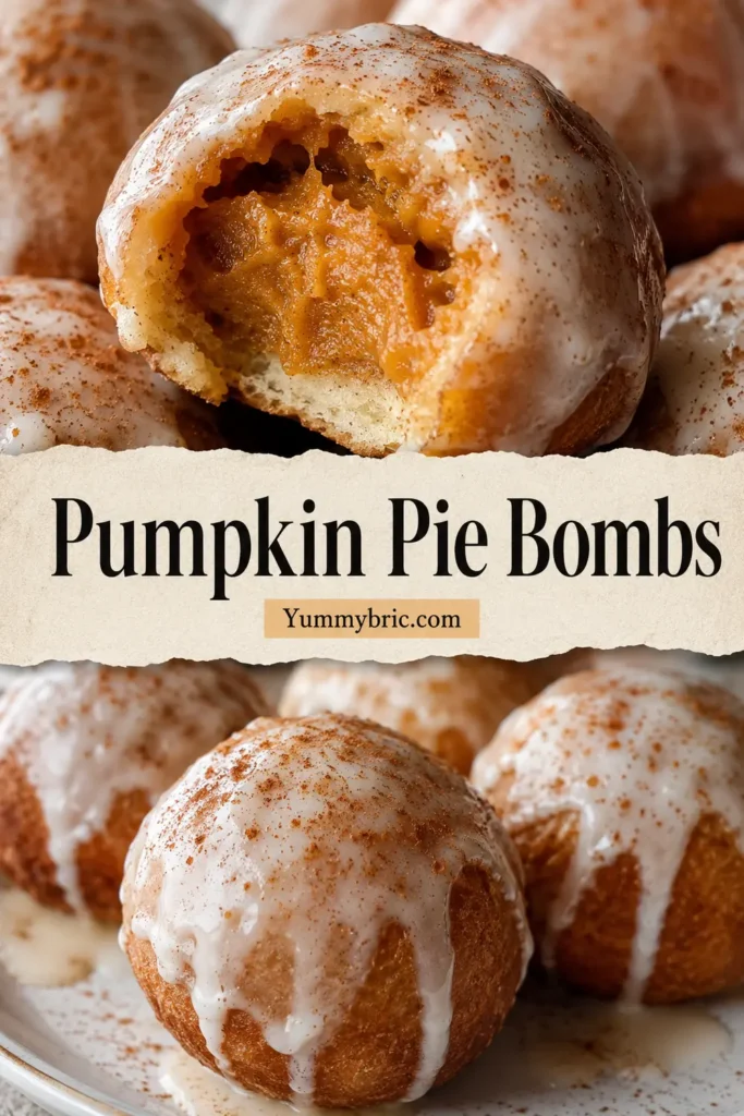 Pumpkin Pie Bombs