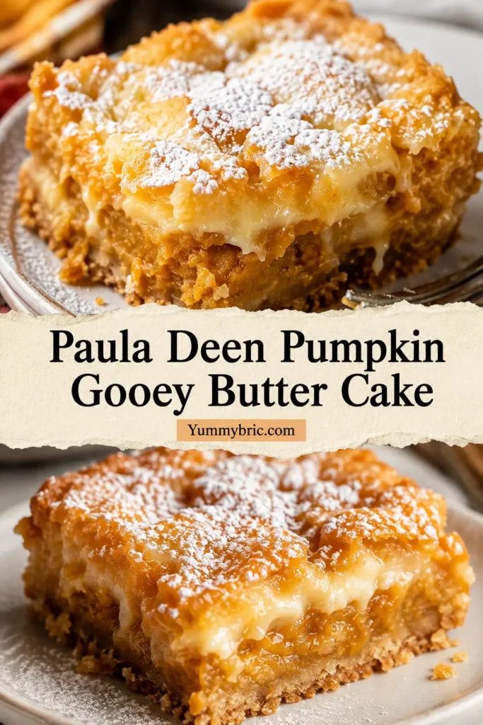 Paula Deen Pumpkin Gooey Butter Cake